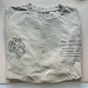 Darc Sport Tan Sweatshirt with Graphic Design